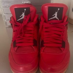 SLIGHTLY USED Jordan Red Sneakers